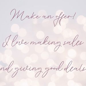 Make an offer! 30% off bundles!!!